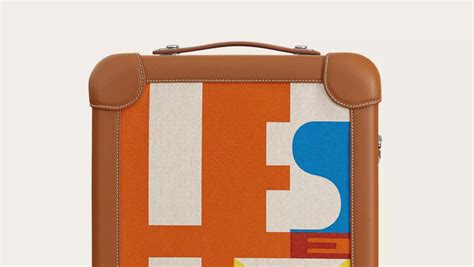 hermes leather suitcase|how to buy from Hermes.